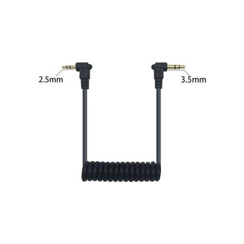 For Fuji Fujifilm 2.5mm to 3.5mm microphone camera connector rode videomicro BOYA BY-MM1 microphone Microphone connector