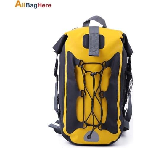 Outdoor Travel Waterproof Bag Shoulder Swimming Drifting Male Female PVC Tarpaulin Snorkeling Seaside Beach Storage Travel Packs