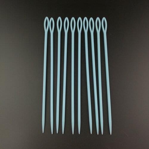 10Pcs 15cm Large Eye Sewing Needles Wool Sewing Embroidery Tapestry Darning Needle Stitchery Plastic Needles