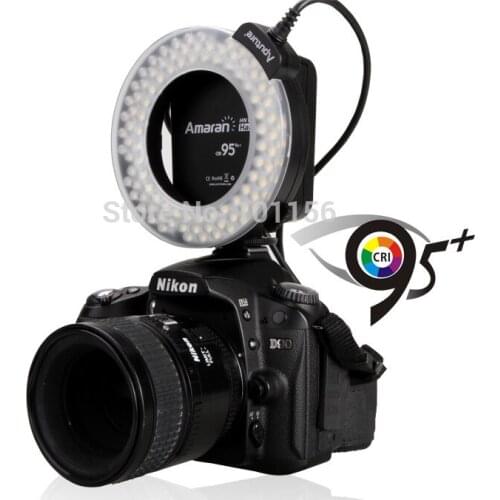 Aputure AHL-HC100 CRI 95+ Marco Led Ring Flash for dslr camera