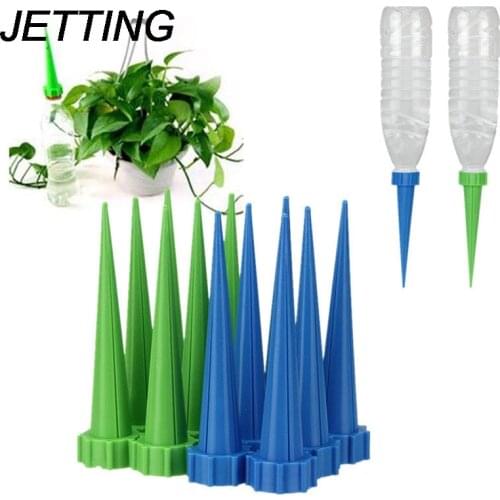 4PCS Automatic Garden Watering Spike Watering Cones Cleaning Garden Tools Plant Flower Waterers Bottle Irrigation System