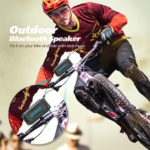 New sale Waterproof Bluetooth Outdoor Wireless Portable Speaker with 20H Playtime for Bike Motorcycles Camping Sports