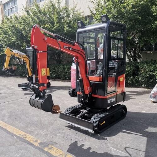 CE EPA Hot Sale HT 1 Ton Farm/Garden Backhoe Hydraulic Crawler Mini Excavator