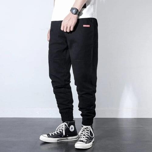 Japanese Style Fashion Men Jeans Vintage Designer Multi Pockets Casual Cargo Pants Men Overalls Streetwear Hip Hop Joggers Pants
