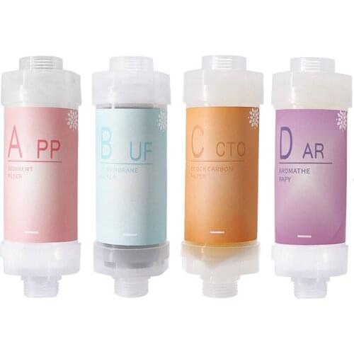 15 Level Bathroom Shower Filter Bathing Water Filter Purifier Water Treatment Health Softener Chlorine Removal Water Purifier