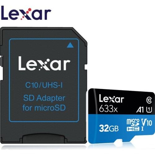 Lexar Updating Version Micro SD Card Carte SD 32 GB 64GB 128GB Memory Card Class10 633x TF Flash Cards For Smart Phone Microsd