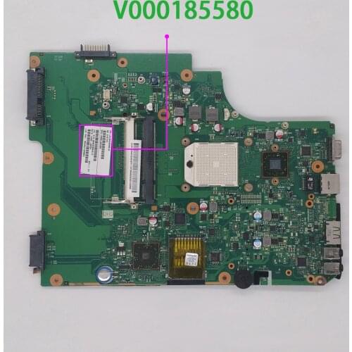For Toshiba Satellite L505 L505D V000185580 Laptop Motherboard Mainboard System Board Tested