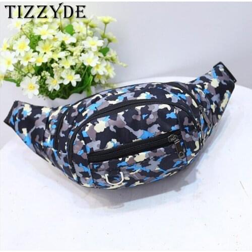 Fashion Waist Bag Camouflage Nylon Men n Women Fanny Leisure Cross-body Waist Pack Large Capacity Waist Bag WJC50