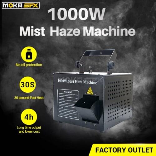 1000W forest Haze Machine Professional dmx pro Hazer Fog Machine Stage DJ Show Equipment mist smoke effect use haze liquid