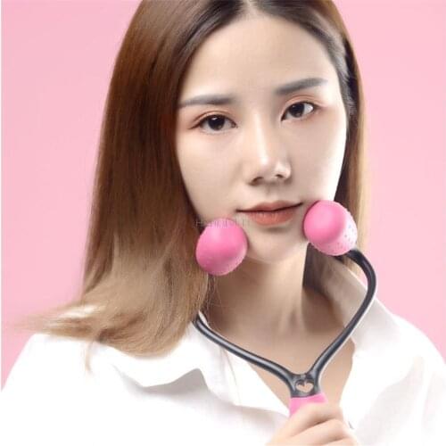 Manual Wrinkle Resistant Roller Face Lifting Massager Facial Beauty Instrument V Face Shaping Thin Double Chin Beauty Tool