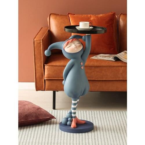 Fairy Large floor ornaments Key storage statue sculpture nordic decoration home decoration objects gift living room Side Table