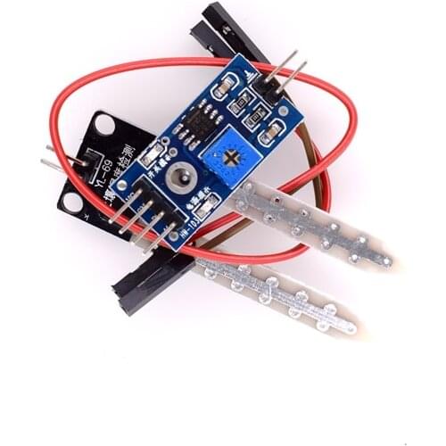 Smart Electronics LM393 Soil Moisture Hygrometer Detection Humidity Sensor Module Board DIY Robot Smart Car