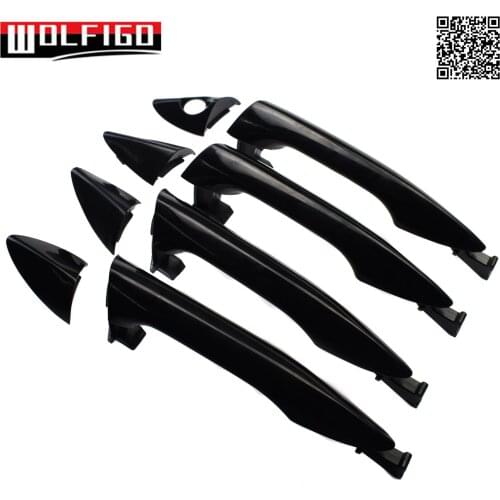 Exterior Outside Door Handle Front Rear Left Right For 2011-2016 Hyundai Elantra 2013-14 Elantra Coupe 82661-3X000 82651-3X000