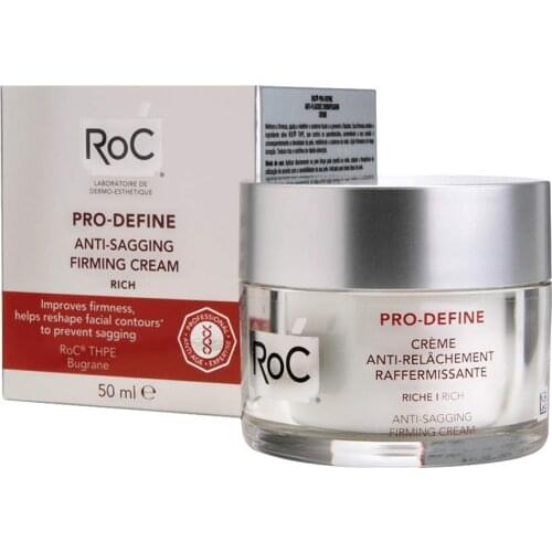 Roc Pro-Define Anti Sagging Firming Cream Rich 50ml Brand New in The Original Box FAST DELIVERY