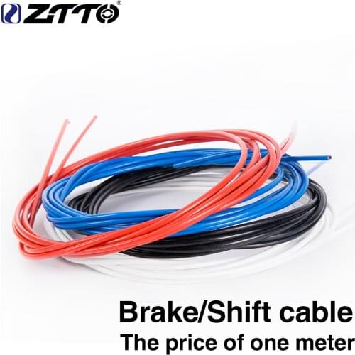 ZTTO Bike Parts MTB Road Bike Bicycle Brake Shift Cable Hose Wire Control Line Hose Brake Cable Housing