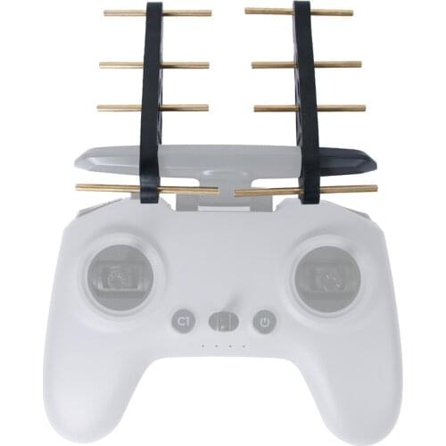 1 Pair Silicone Yagi Antenna 5.8Ghz/2.4 Ghz Signal Booster Range Extender for DJI FPV Remote Controller 2 Accessories
