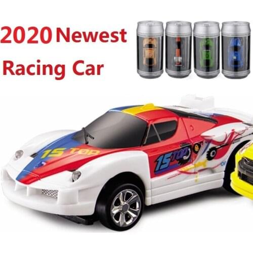 16 Hot Sale Coke Can Mini RC Car Electronic cars Radio Remote Control Micro Racing Car 20km/h High speed Vehicle Gifts for Kids