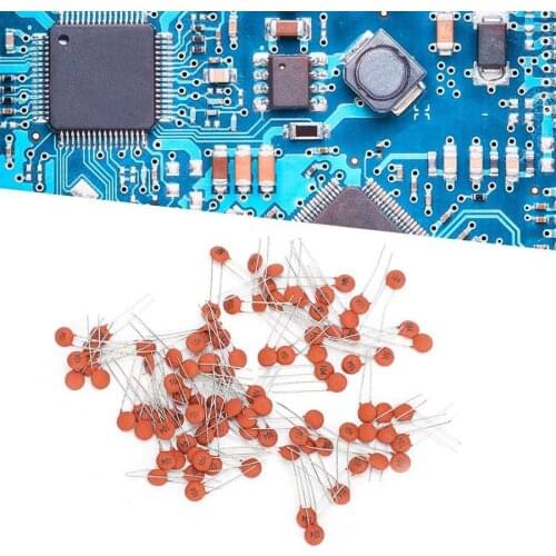 3600Pcs 50V Ceramic Capacitor 36 Specification In Line 1pF-100nF Classification Box Kit