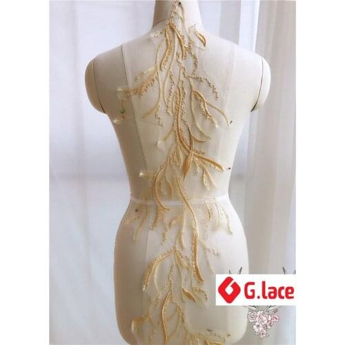 GLACE 1piece/lot 24*96cm DIY supplies Lace flower wedding lace accessories jewelry fabric decoration cloth accessories TX480