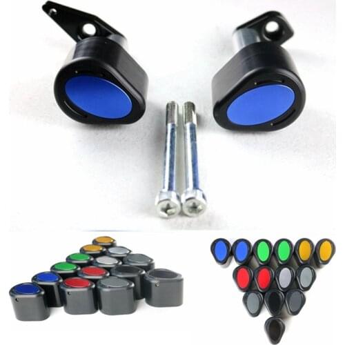 Motorcycle Bumpers Frame Slider Crash Protector For KAWASAKI ER-6N 06-07-08-09-10-11 Crash Bar Engine Guard Rail