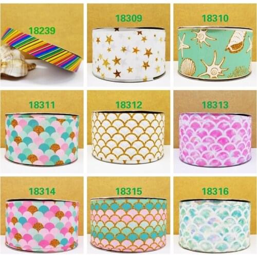 Free shipping 50 yard cartoon printed grosgrain ribbon 18316