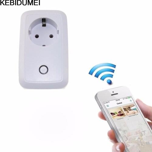 S20 Wireless Socket Wifi Plug Smart Timer Plug Power EU/US Outlet Smart Remote Wireless Controls For Iphone Ipad Android