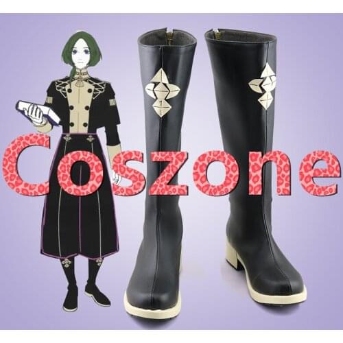Fire Emblem Three Houses Linhardt Cosplay Shoes Boots Halloween Carnival Cosplay Costume Accessories