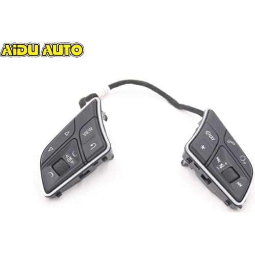 For Audi A4 B9 S3 RS3 8V liquid Crystal Virtual Cluster MFL multi function Steering wheel buttons swith 8W0 951 523 F