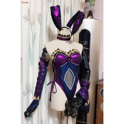 Fate/Grand Order Minamoto No Raikou Cosplay Costume Bunny Girl Jumpsuit Activity Party Role Play Clothing High-End Custom-Make