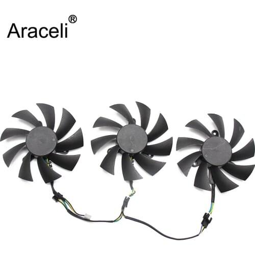 New Original for ZOTAC RTX 2080 2080Ti AMP Extreme Core Graphics card RTX2060 RTX2070 cooling fan GA92S2U DC12V 0.46A