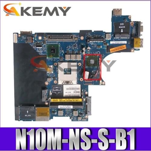 Original laptop Motherboard For DELL Latitude E6410 Mainboard CN-0CDK0T 0CDK0T LA-5472P HM57 N10M-NS-S-B1 DDR3