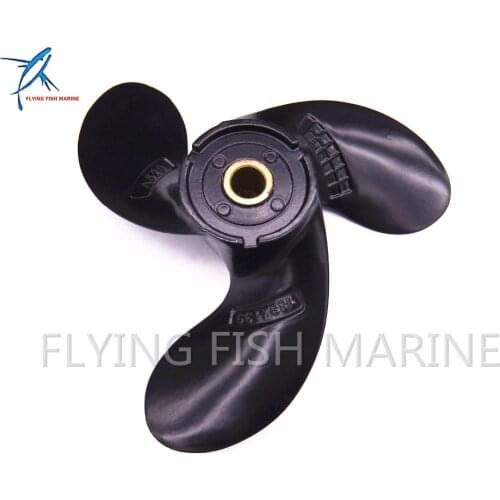 58110-97JA0-019 Aluminum Alloy Propeller for Suzuki 2.5hp DF2.5 Outboard Motors A520 7 3/8x5 3/8