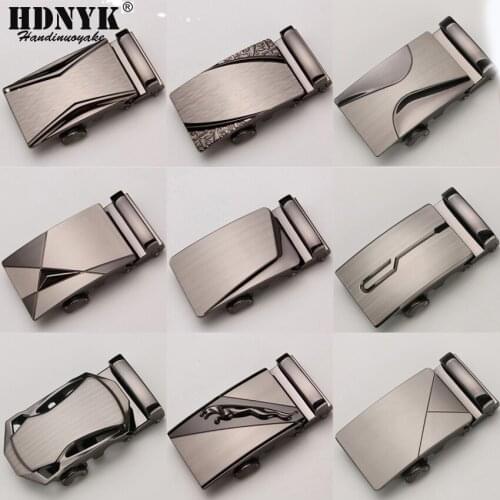 Hot Sell Fashion Buckle Men Cool Design Luxury Belts Buckle Men Male Metal Automatic Buckle Various Styles Available
