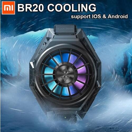 In Stock ! Original Xiaomi Black Shark 3 Pro 2 Pro Fun Cooler Cooling Fan Mi 10 Pro RGB Light for iPhone XS HUAWEI P20 p30 P40
