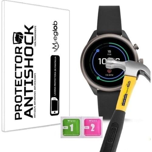 Screen protector Anti-Shock Anti-scratch Anti-Shatter compatible with Fossil Sport Smartwatch 41mm