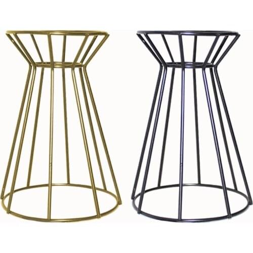 2 Pcs Metal Iron Flower Stand Plant Home Decoration Balcony Flower Plant Stand