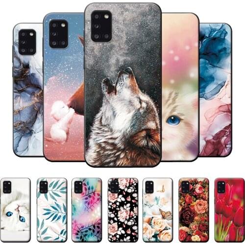 For Samsung A31 Case Cute Cool Fashion Pattern Soft TPU Back Cover For Samsung Galaxy A31 A 31 Phone Cases Silicone Bumper 6.4