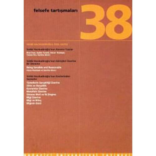 Philosophy Discussions 38 Star Silier Bosporus University Publishing House (TURKISH)