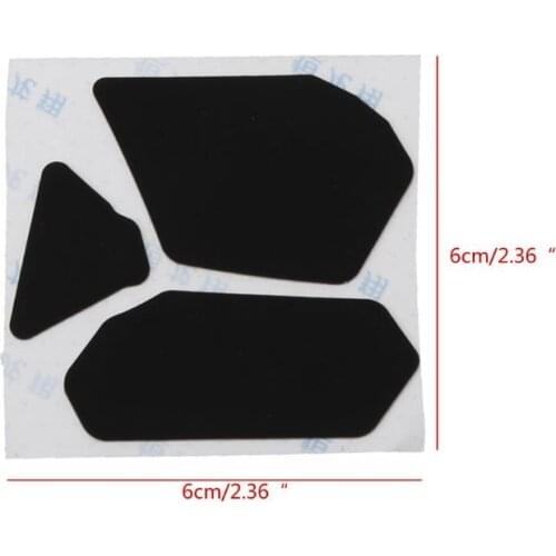 H4GA 1 Set Mouse Feet Mouse Skates Side stickers Sweat Resistant Pads for steelseries Rival 600 Mouse