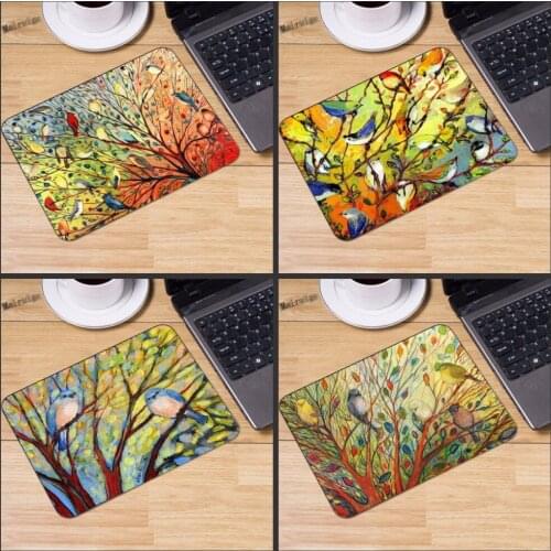 Mairuige 27 Birds Personalized Custom Rectangle Mouse Pad Gaming Mousepad in 220mm*180mm*2mm - durable office accessory and