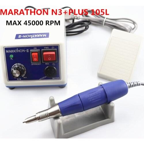 Dental LAB Marathon N3 Micromotor Micro motor 45,000RPM Handpiece Lab Equipment strong 210 45K rpm handpiece