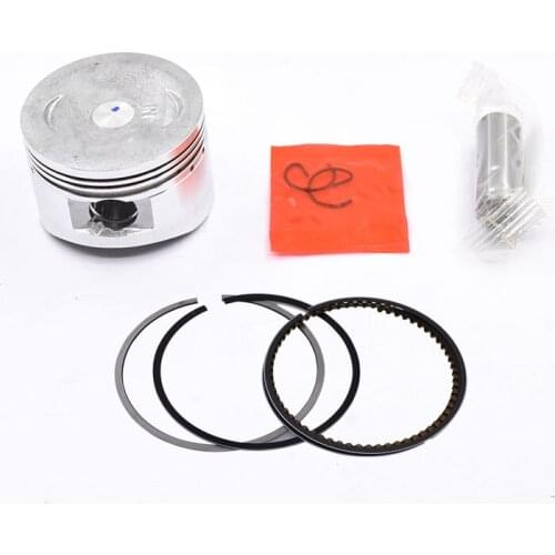 Motorcycle Big Bore 50mm Piston 13mm Pin Ring Gasket Set For GY6 80cc upgrade 100cc Modified Engine Spare Parts