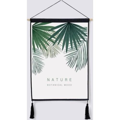 Mylb Nordic Full Of Life Hanging Painting Decorative Tapestry With Tassels Meter Box Shelter Wall Background Decorations