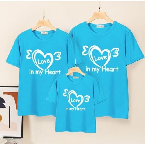 Family Look Family Matching Outfits clothes daddys girl Mother Daughter Clothes Son Cotton Casual Father Son King Queen T-shirt