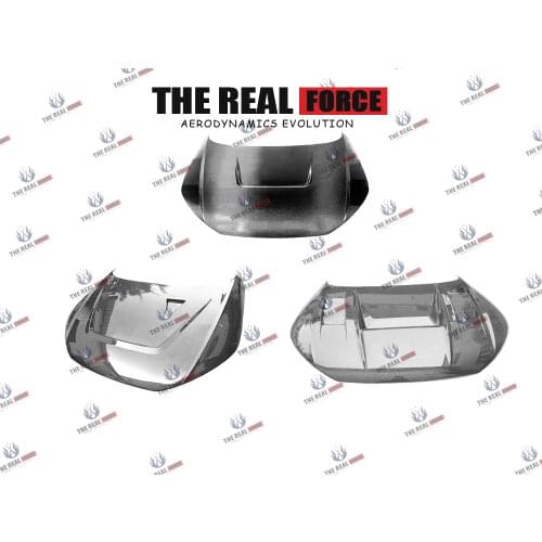 Suitable For 15-18 Audi TT TTS TTRS TRF-V Carbon Fiber Hood Bonnet - 2 Styles Fiberglass available