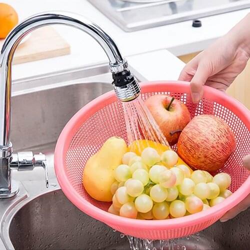 360 Degree Diffuser Swivel Kitchen Accessories Cleaning Fruit Vegetable Tools Splash-proof Water-saving Shower Kitchen Gadgets
