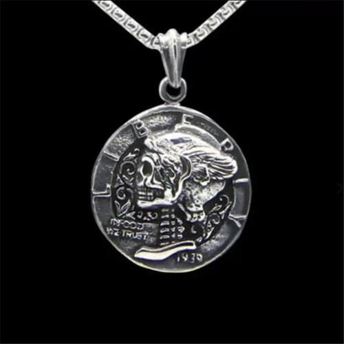 Rany&Roy Newest In God We Trust Pendant 316L Stainless Steel Band Party The Truster Pendant