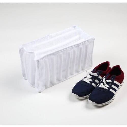 Mesh wash bag folding laundry bag for shoes sneakers washing bag