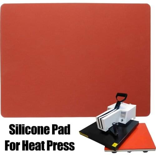 15'x 11-7/16” Silicone Heat Press Pad Mat 5/16”Thickest Silicone Pad for Heat Press Machine Flat Heat Transfer Press Replacement