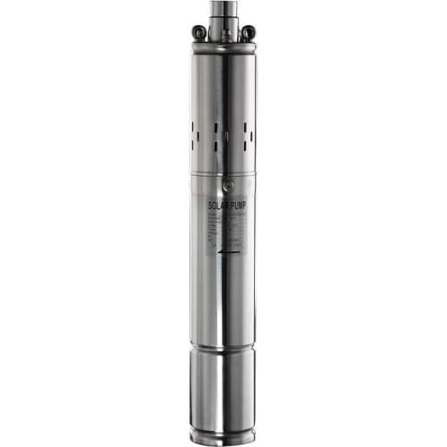 Solar water pump with panels and controller